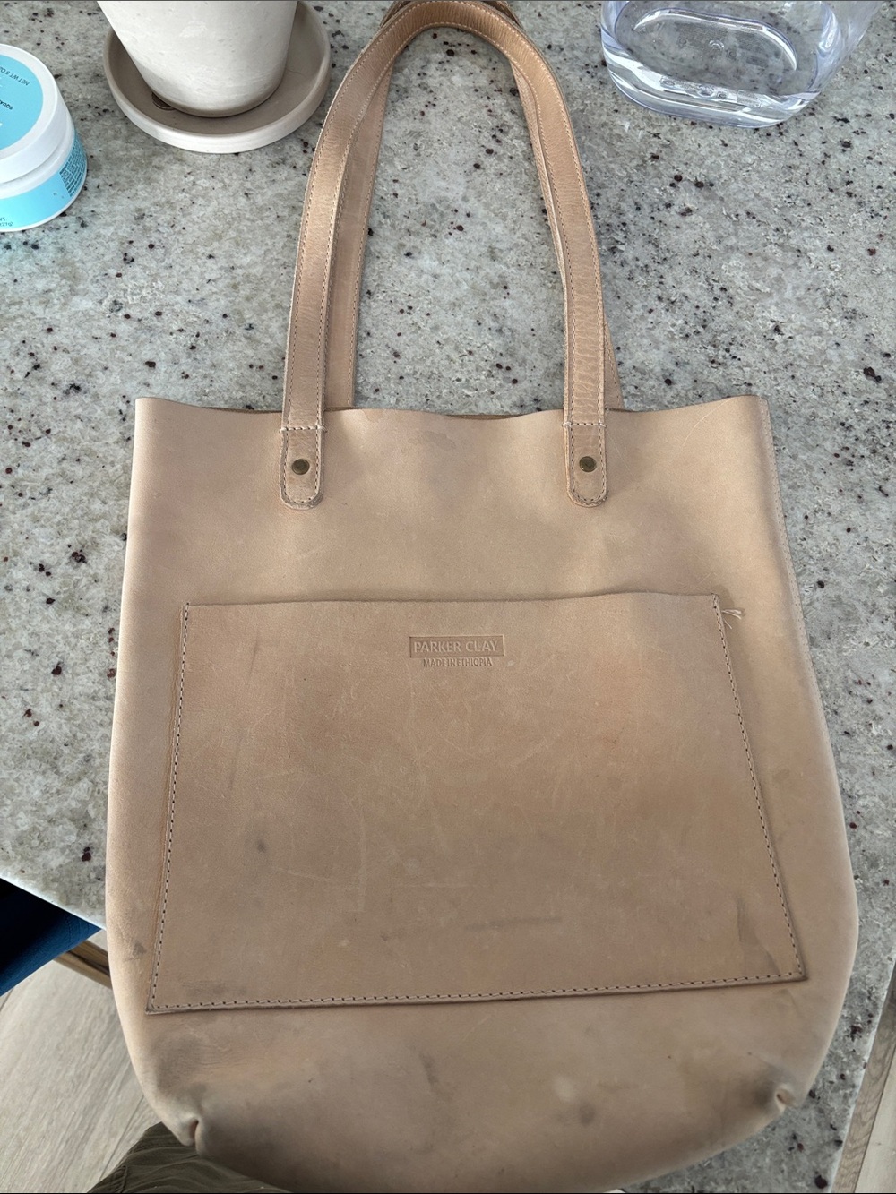 Parker and Clay north south tote